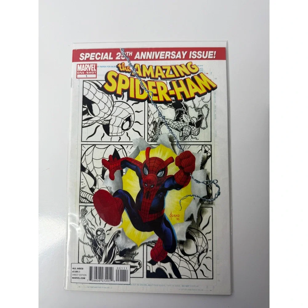 Marvel The Amazing Spider-Ham Special 25th Anniversary Issue 1 Comic Book 2010